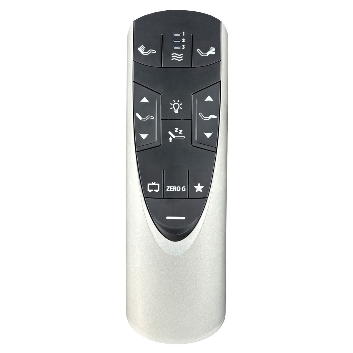 TEMPUR RF358A, RF502A, JDLK.33.01.18, Pedic Ergo Extend, Ergo Power - eredeti gyári távirányító háttérvilágítással