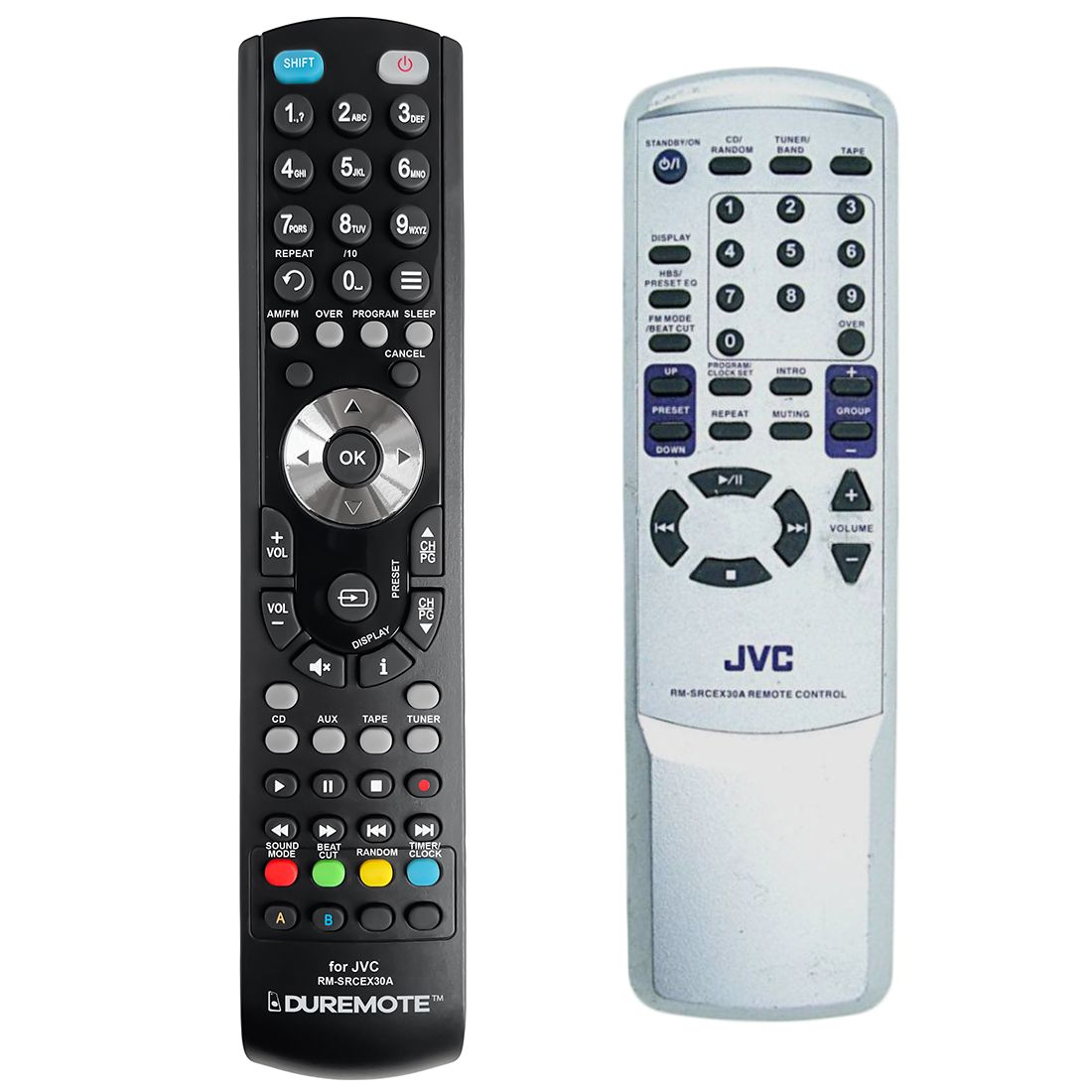 JVC RM-SRCEX30A - távirányító duplikátum