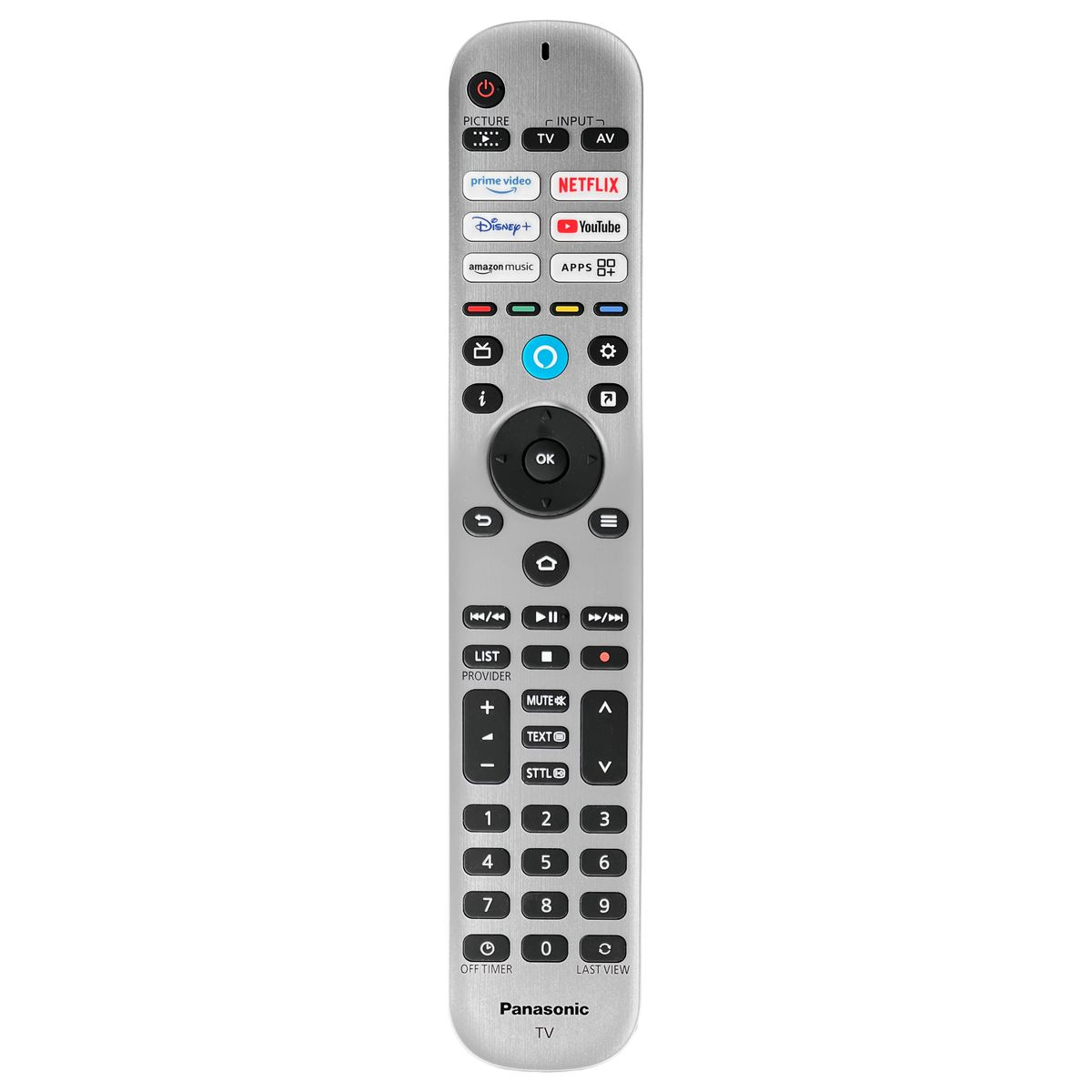 PANASONIC N2QBYA000079 - eredeti gyári távirányító hangvezérléssel