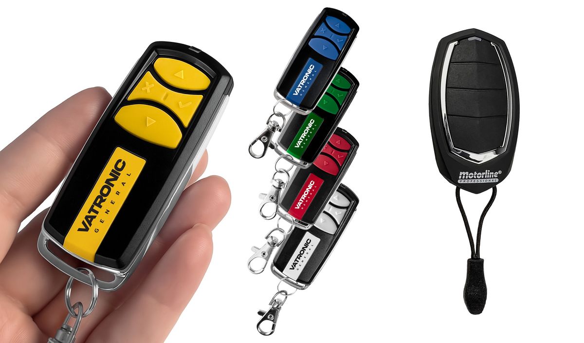 MOTORLINE FALK 433,92MHz - Luxus fém 4 csatornás távirányító VATRONIC