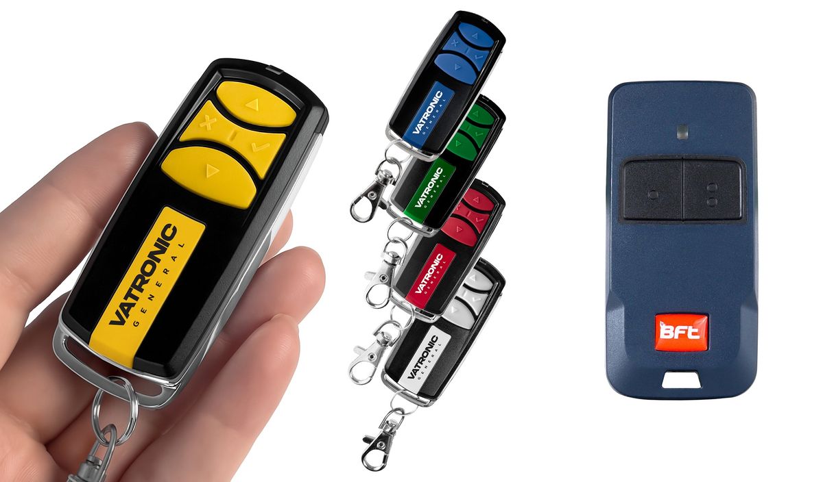 BFT MITTO COOL C2  - Luxus fém 4 csatornás távirányító VATRONIC