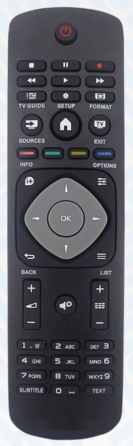 PHILIPS YKF345-001, 996590020946 - helyettesítő távirányító