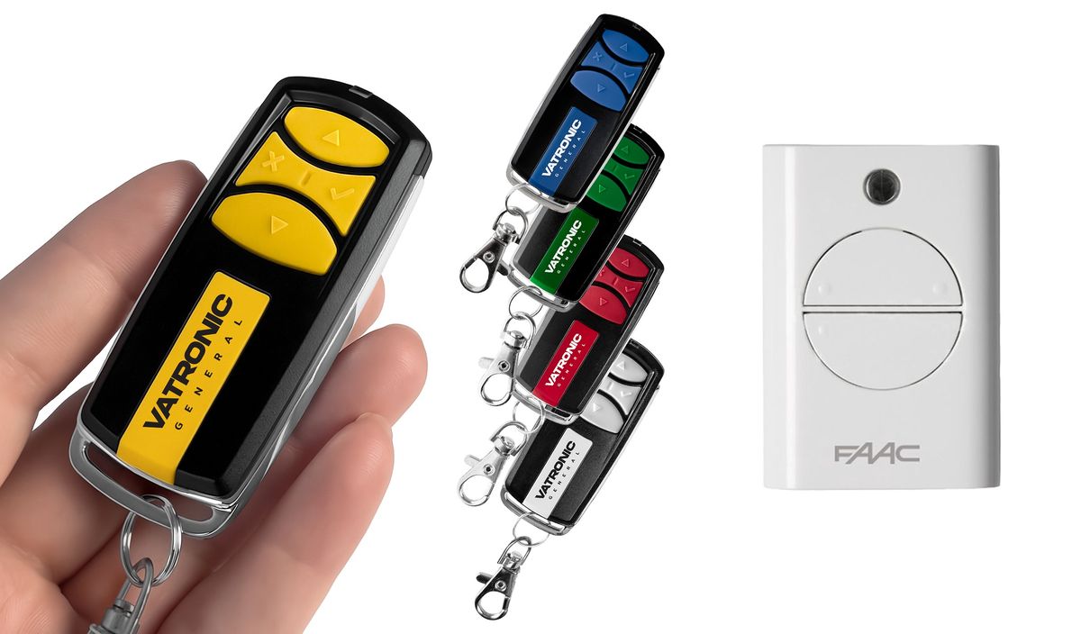 FAAC XT4 433 RC, 787452 - Luxus fém 4 csatornás távirányító VATRONIC