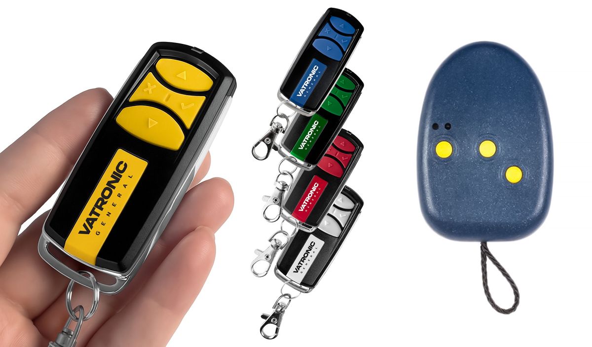 EUROMATIC EXCITE - Luxus fém 4 csatornás távirányító VATRONIC