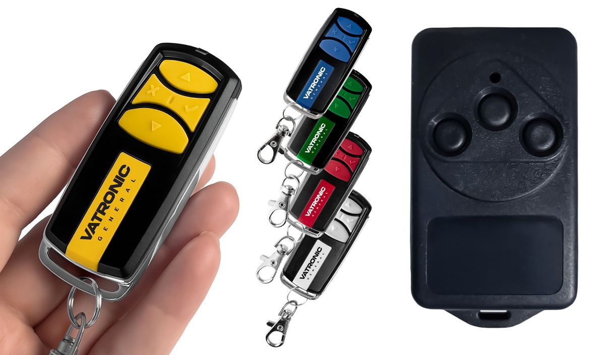 MOVETO MICRO TX1/2/3 - Luxus fém 4 csatornás távirányító VATRONIC