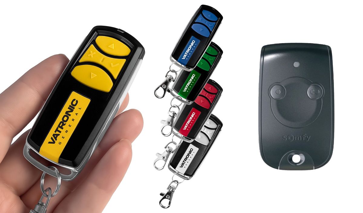 SOMFY KEYTIS 2 RTS - Luxus fém 4 csatornás távirányító VATRONIC