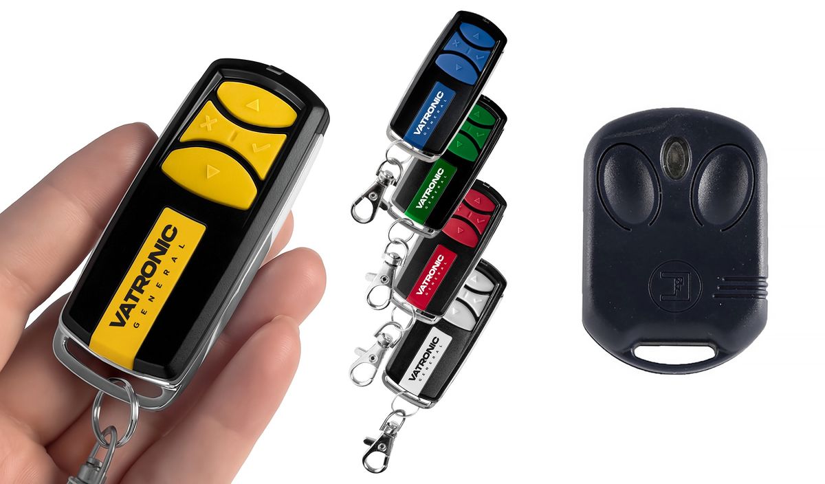 FADINI ASTRO 43/2 - Luxus fém 4 csatornás távirányító VATRONIC