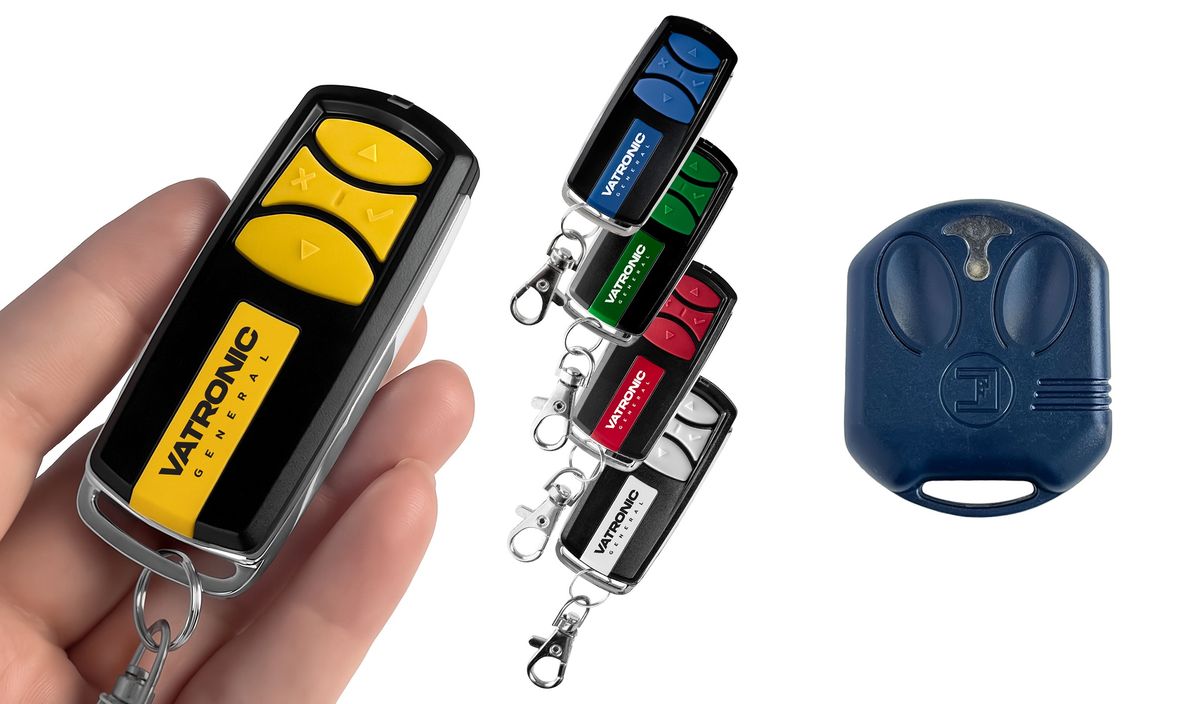 FADINI JUBI SMALL 433/2 - Luxus fém 4 csatornás távirányító VATRONIC