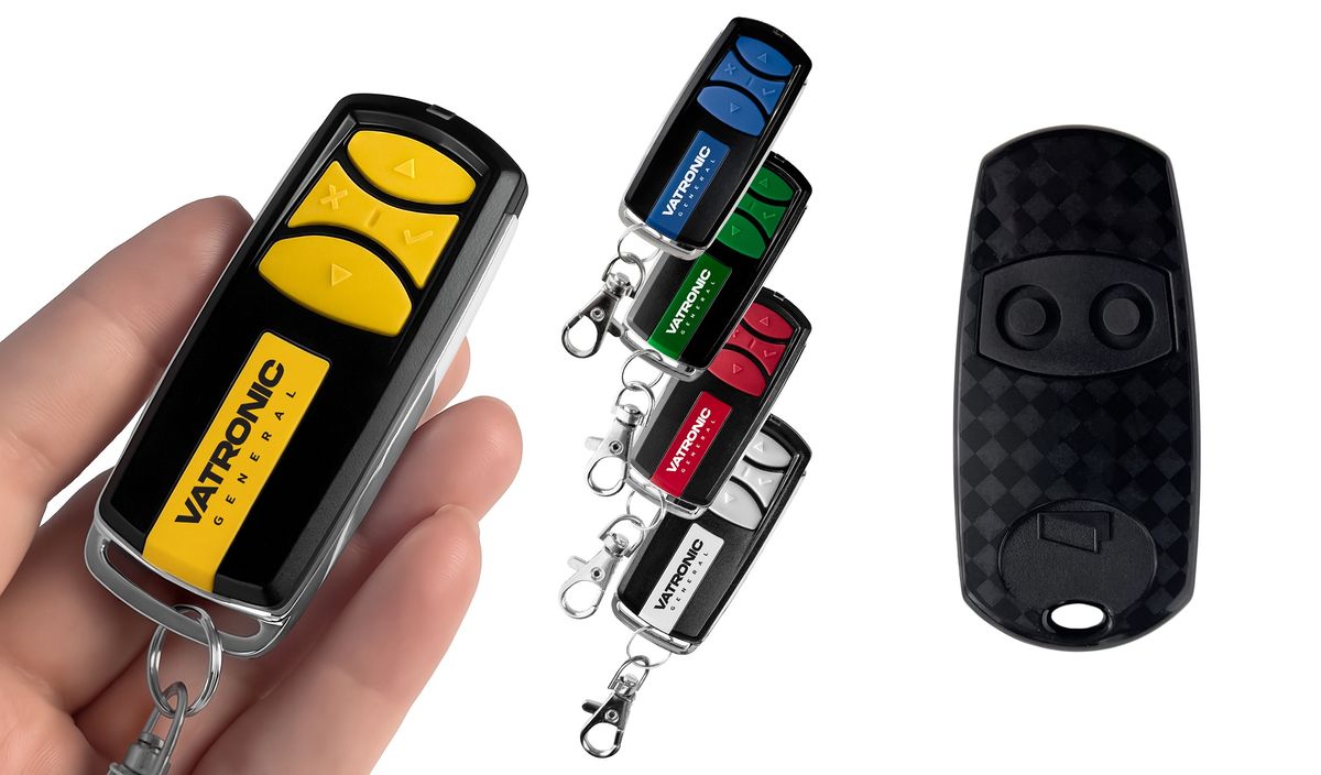 CAME TOP432EV, TOP-432EV - Luxus fém 4 csatornás távirányító VATRONIC