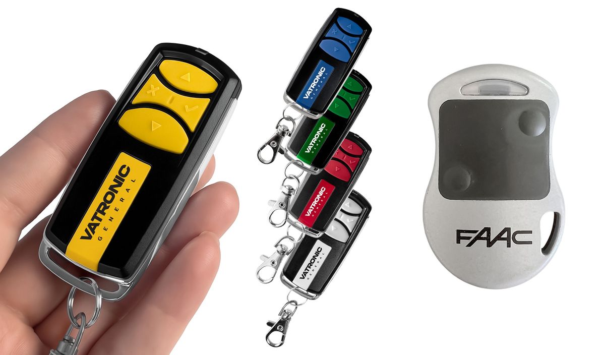 FAAC DL2 868 MHz SLH - Luxus fém 4 csatornás távirányító VATRONIC