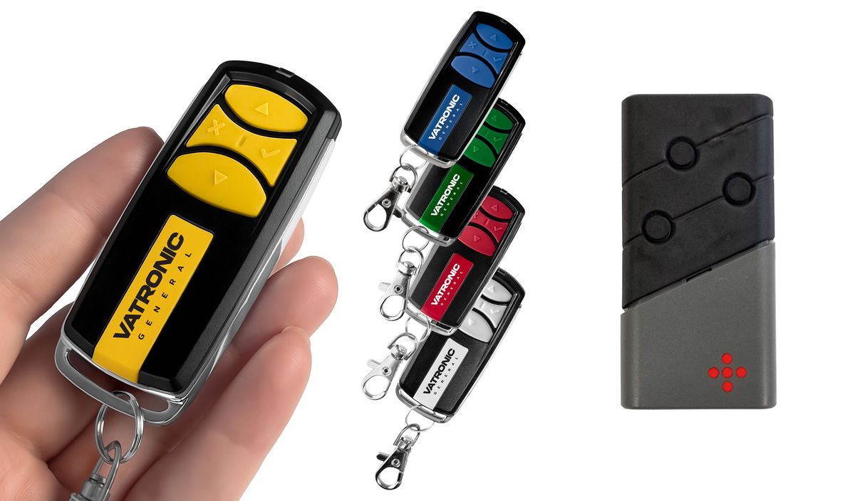 PROTECO TX312 - Luxus fém 4 csatornás távirányító VATRONIC