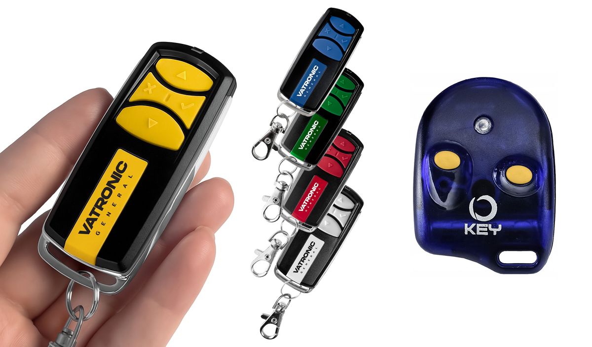 KEY TXB-42, TXB-44 - Luxus fém 4 csatornás távirányító VATRONIC