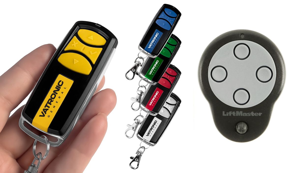 LIFTMASTER 94334E - Luxus fém 4 csatornás távirányító VATRONIC