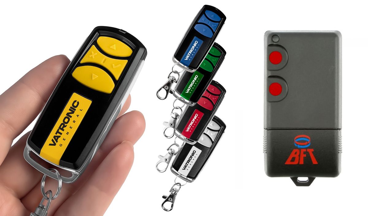 BFT TRC2 - Luxus fém 4 csatornás távirányító VATRONIC