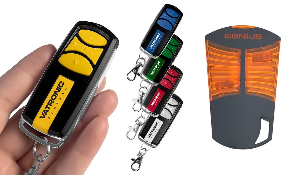 GENIUS AMIGOLD TX2, AMIGOLD TX4 - Luxus fém 4 csatornás távirányító VATRONIC