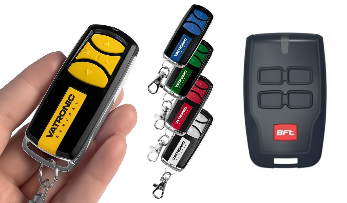 BFT MITTO B, B4, RCB4, RCB04, B-RCB-04-R1 - Luxus fém 4 csatornás távirányító VATRONIC