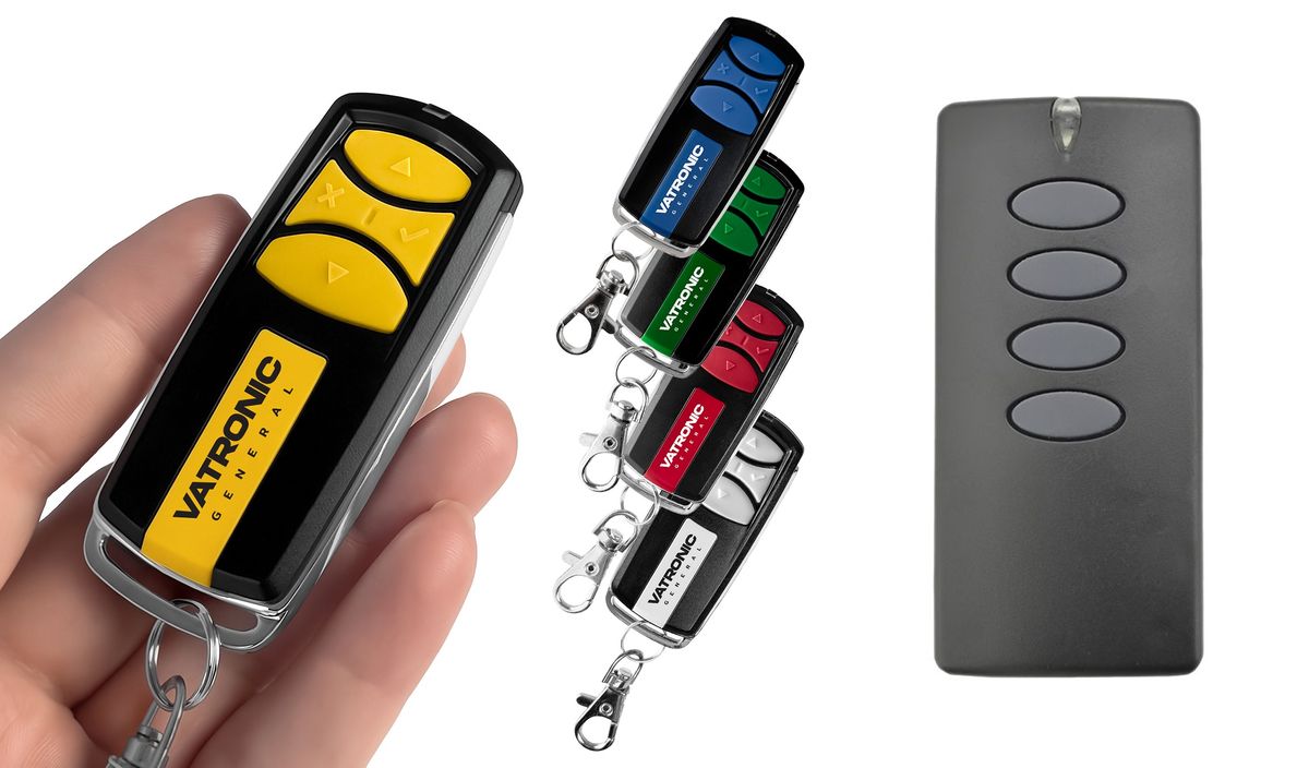 EXTEL ATEM4 - Luxus fém 4 csatornás távirányító VATRONIC