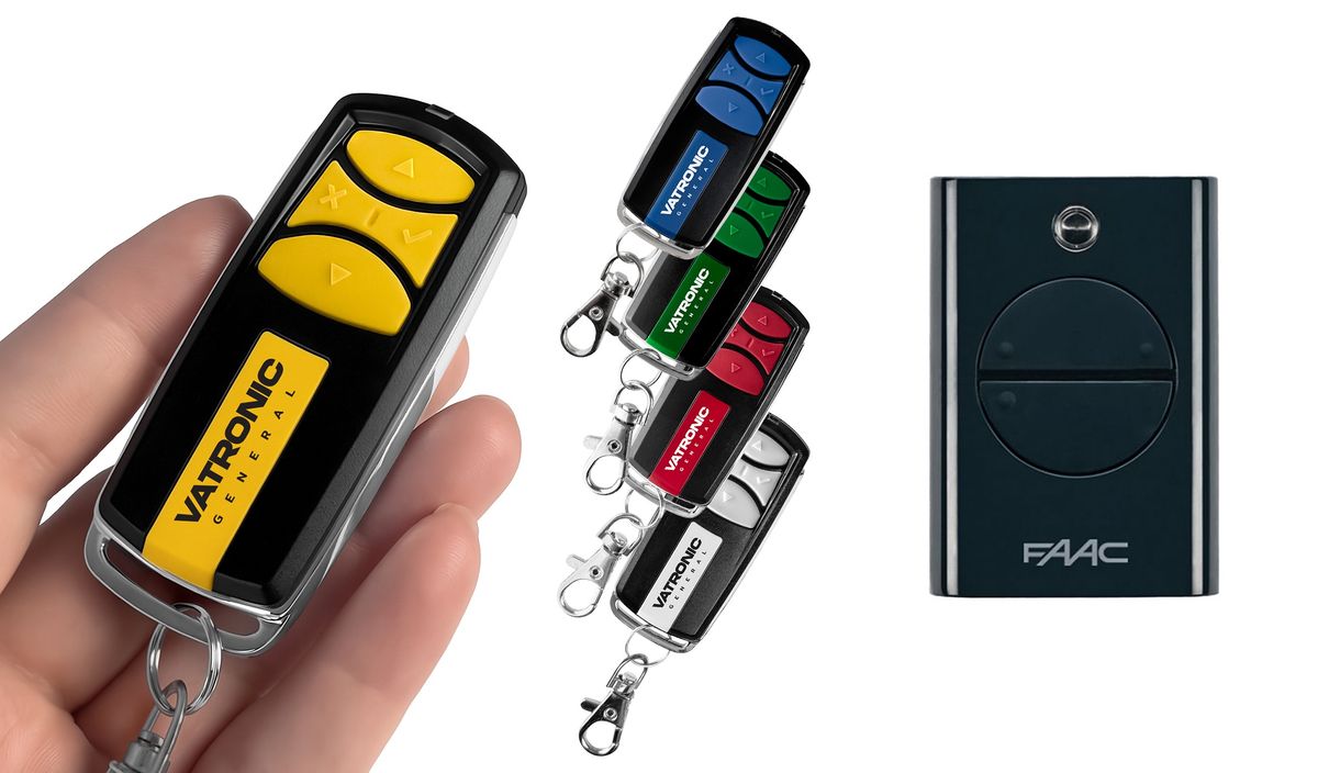 FAAC XT4 433 RC, 787454 - Luxus fém 4 csatornás távirányító VATRONIC