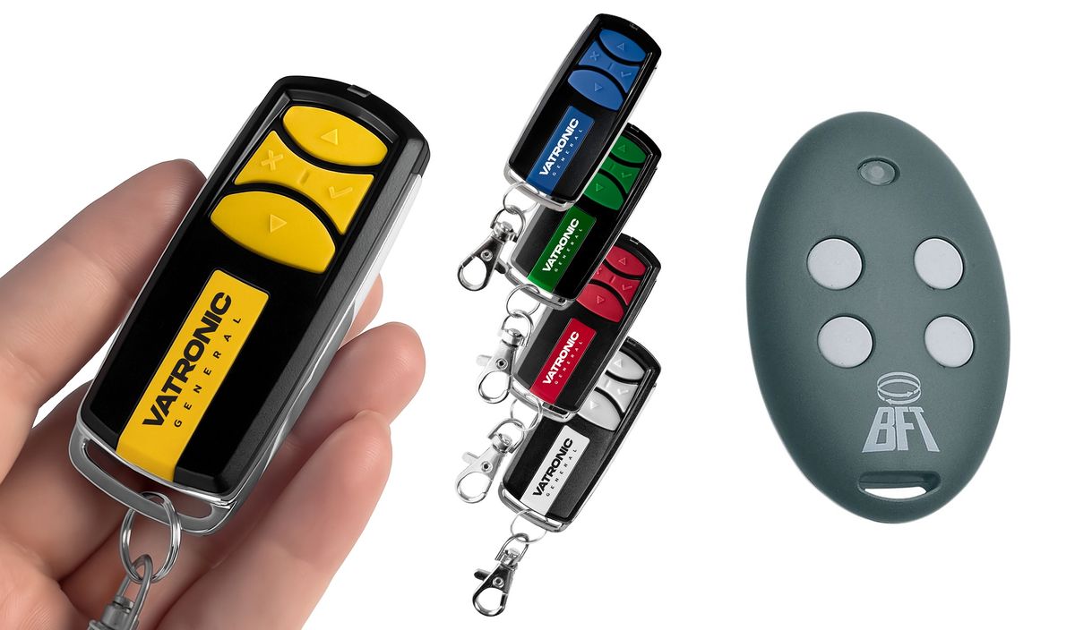 BFT MITTO 4 RT - Luxus fém 4 csatornás távirányító VATRONIC