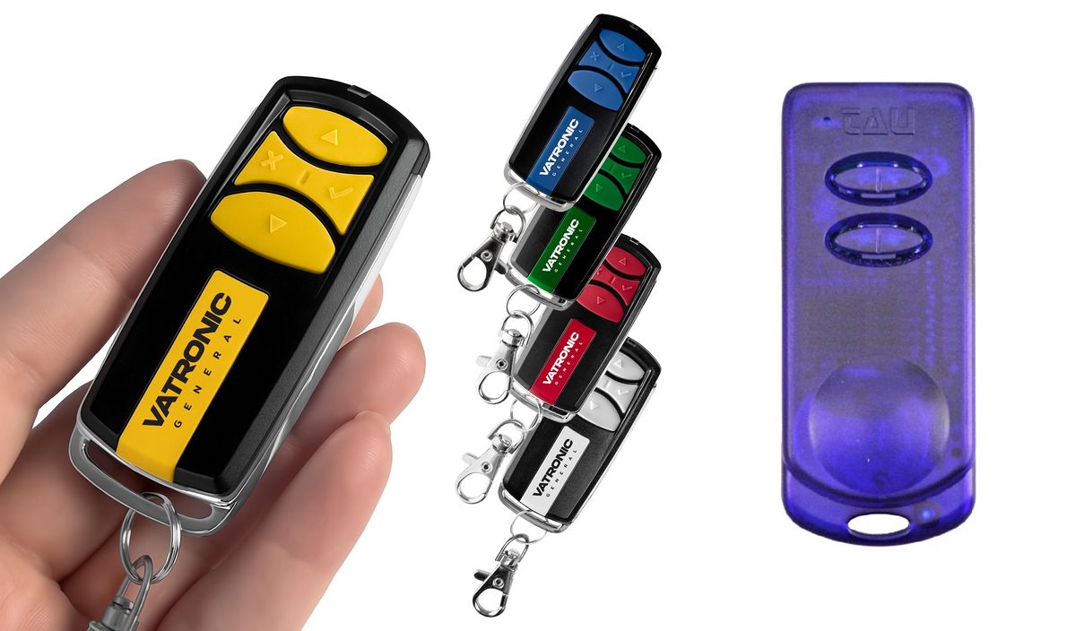 TAU 250 SLIM - Luxus fém 4 csatornás távirányító VATRONIC