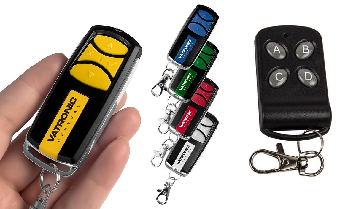 MOVETO LINEA 30018RC - Luxus fém 4 csatornás távirányító VATRONIC