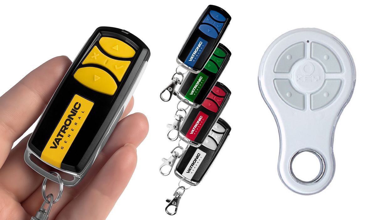 KEY SUB44WR - Luxus fém 4 csatornás távirányító VATRONIC