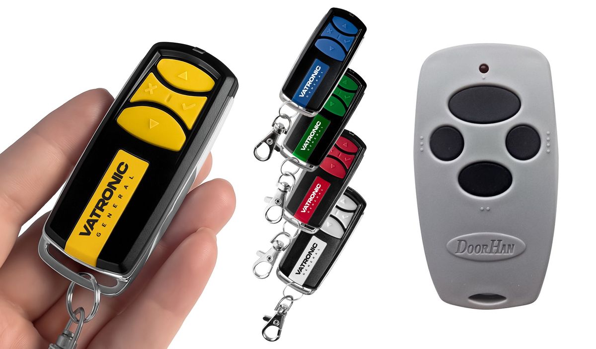 DOORHAN transmitter 4 - Luxus fém 4 csatornás távirányító VATRONIC