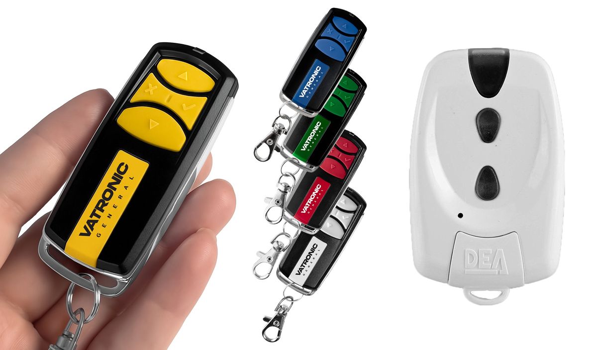 DEA MIO TD - Luxus fém 4 csatornás távirányító VATRONIC