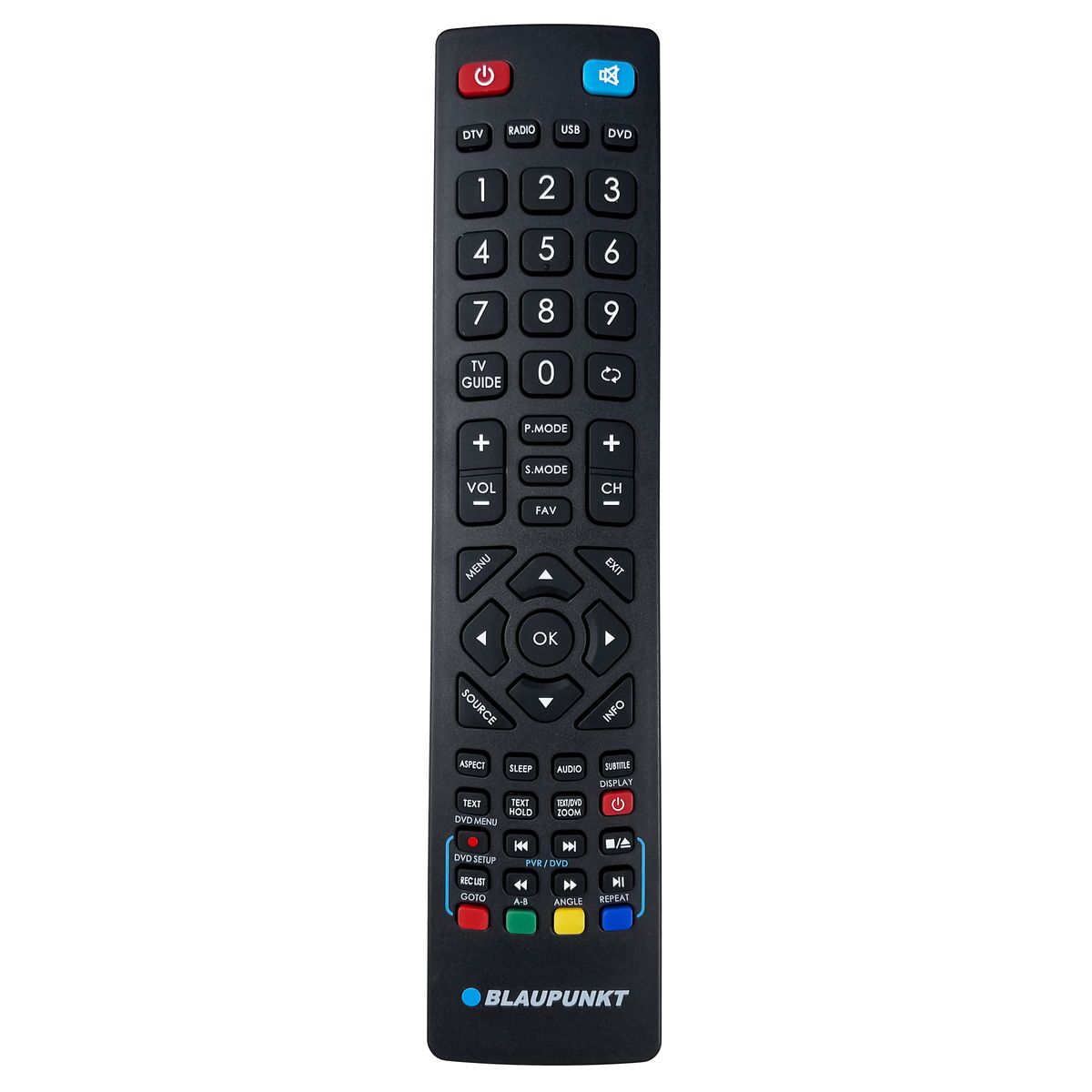 BLAUPUNKT BLA-32, BB24F189B, B32PW122BK, BS32E148EU, BB42I156B, BQ32K147U, BW39B68BFBKUE476 - eredeti gyári távirányító