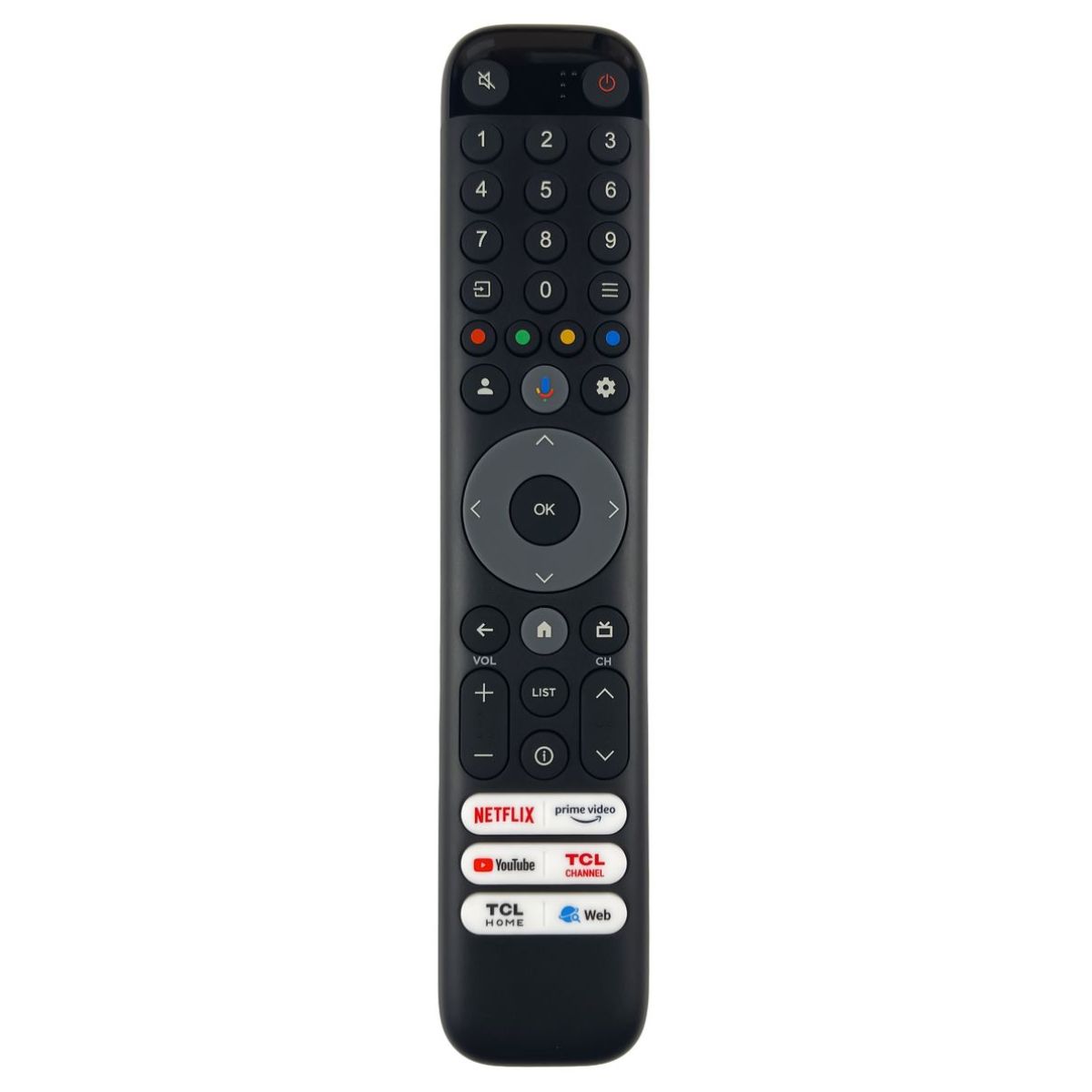 TCL RC833, 43C645, 43C649, 55C643, 55C745, 55C845, 58P635 etc. - helyettesítő távirányító