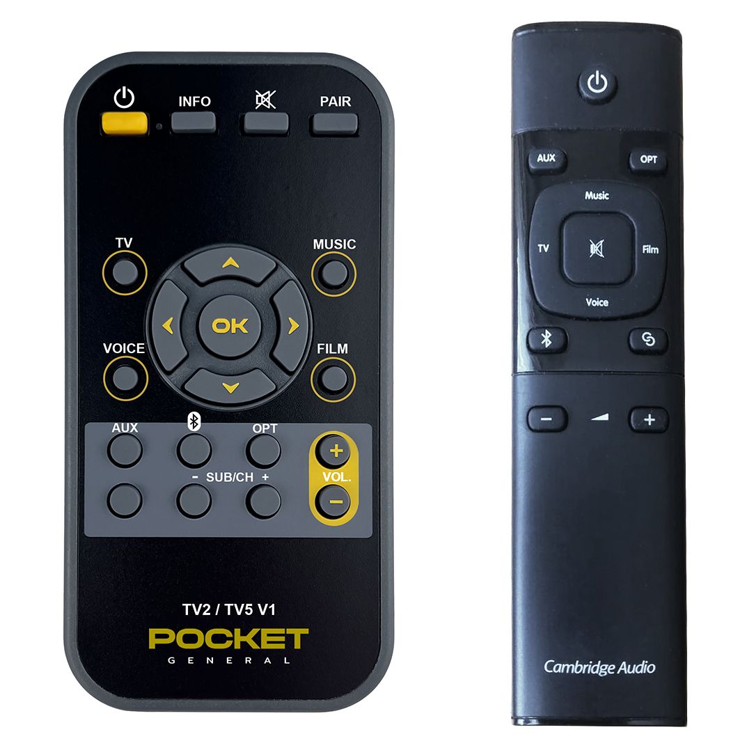 CAMBRIDGE Audio TV2, TV5 v1 -   


távirányító
 duplikátum
