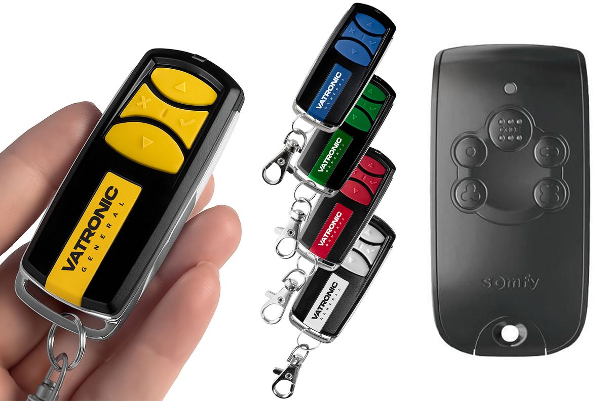 SOMFY KEYTIS 4 RTS, 1841025 - Luxus fém 4 csatornás távirányító VATRONIC