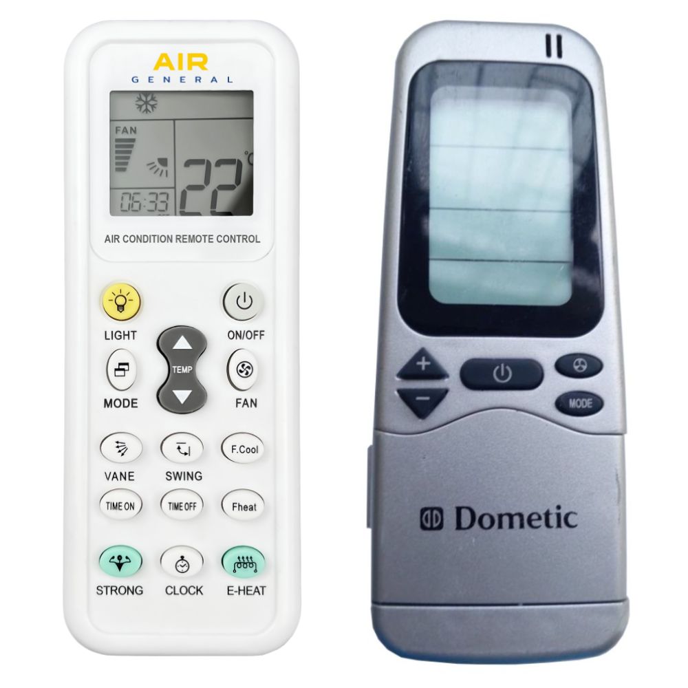 DOMETIC B1600, B2200, B2600, B3000, Freshlight 1600, 1700, 2200 P/N 52025, 3865200-32 -   


kompatibilis General márkájú távirányító