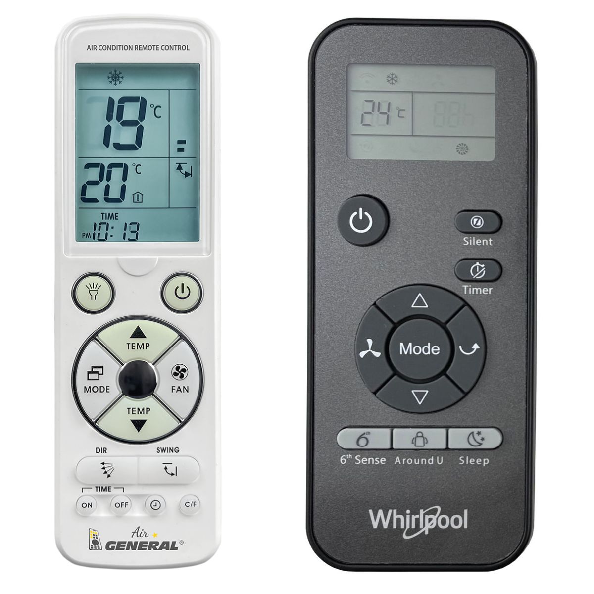 WHIRLPOOL DG11J2-32, PACB212HP,  PACB29CO, PACB29HP, PACW212CO  -   

luxus háttérvilágítású 
távirányító
