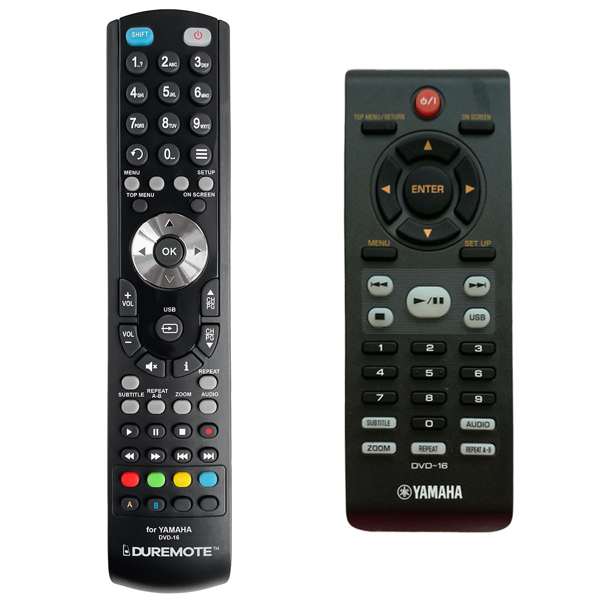 YAMAHA DVD-16 - távirányító duplikátum