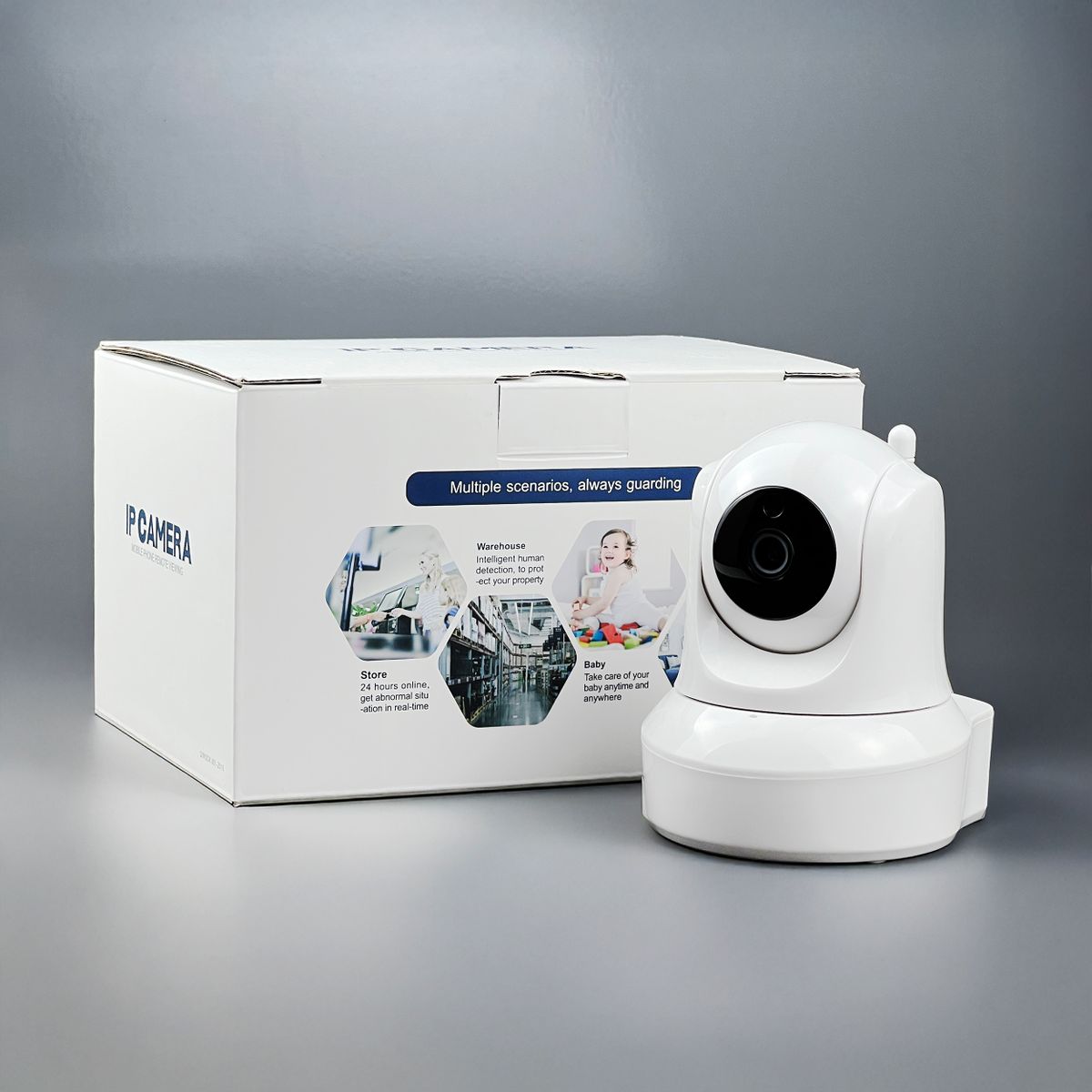 General CS29 beltéri IP kamera 360° 1080P Wi-Fi kapuhoz