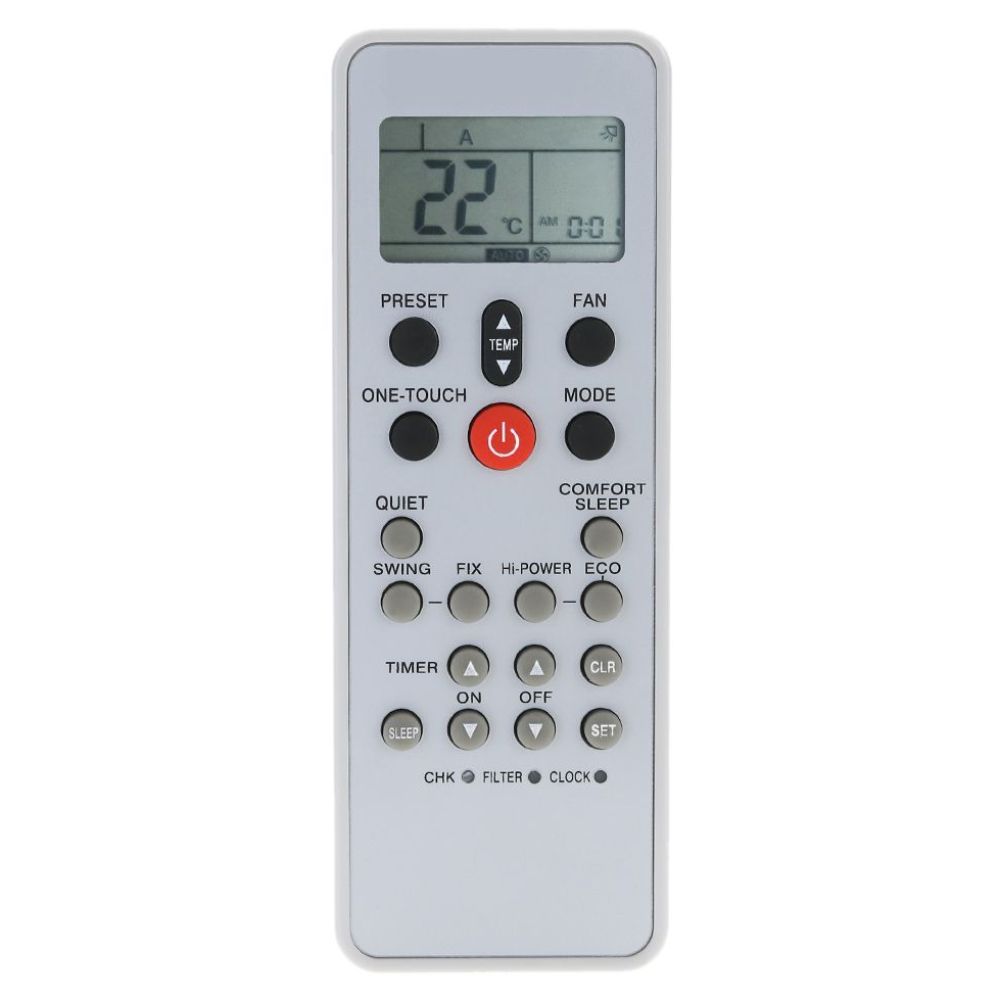TOSHIBA RAV-RM401CTP-E, RAV-RM561CTP-E,  RAV-RM801CTP-E, RAV-RM1101CTP-E, RAV-RM1401CTP-E - helyettesítő távirányító