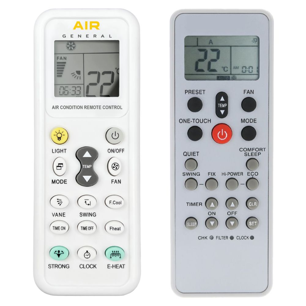 TOSHIBA RAV-RM401CTP-E, RAV-RM561CTP-E,  RAV-RM801CTP-E, RAV-RM1101CTP-E, RAV-RM1401CTP-E -   


kompatibilis General márkájú távirányító