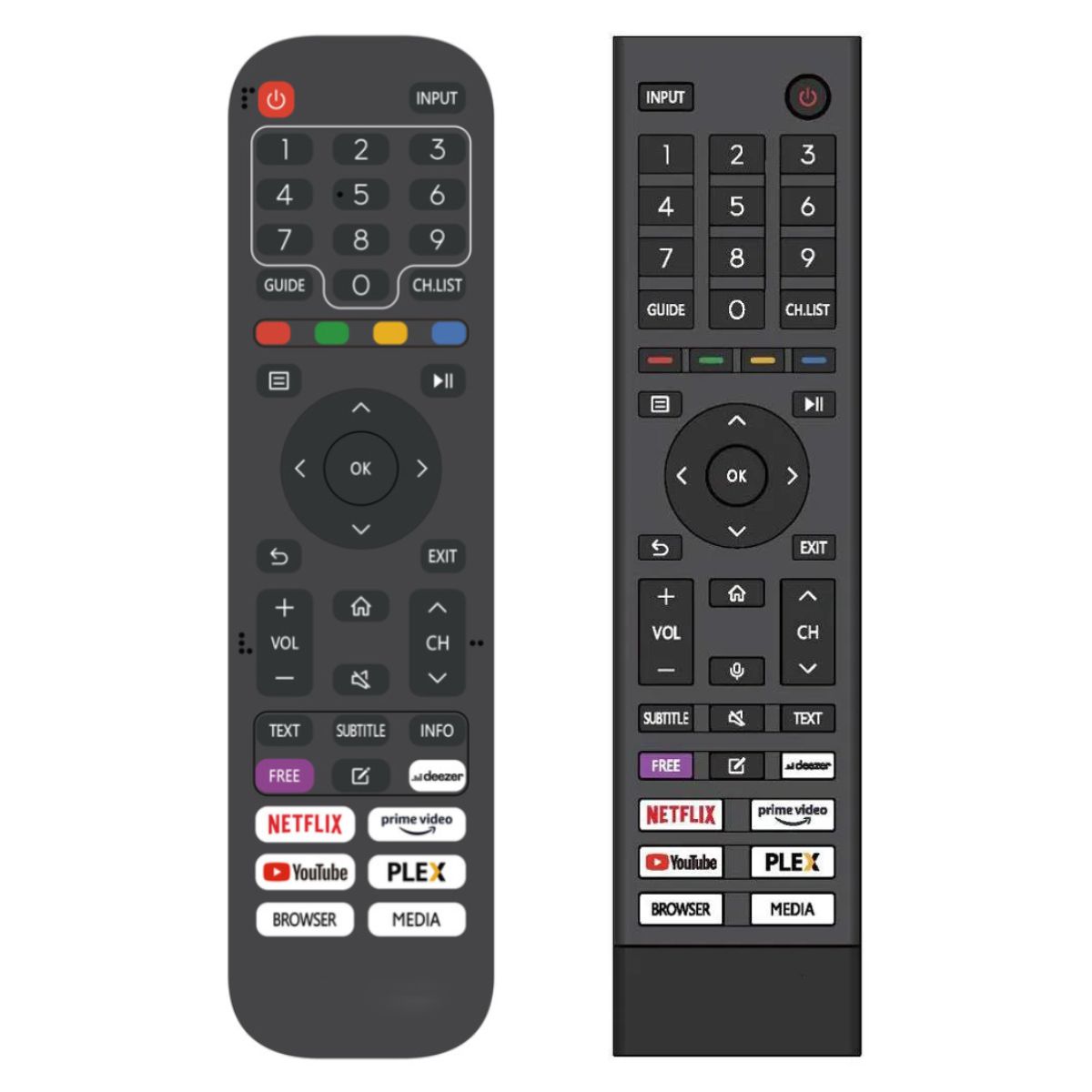 TECHNISAT TechniVista 65 UHD CL MiniLED - eredeti gyári távirányító