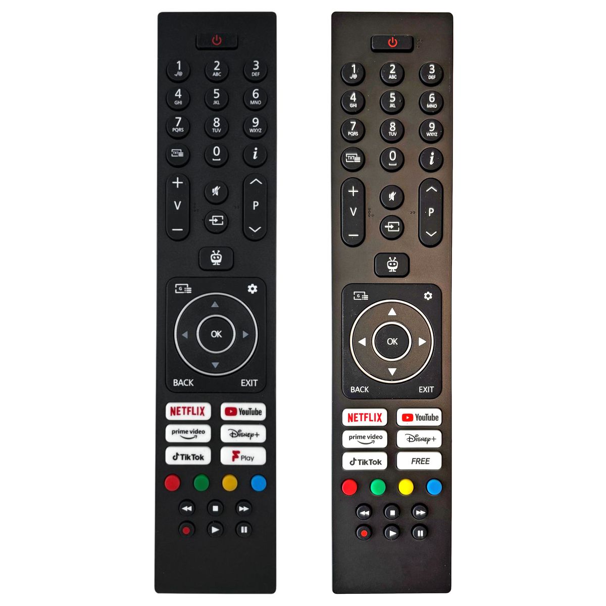 PANASONIC TB-24S40AEZ, TB-32S40AEZ, TB-32S45AEZ, TB-40S45AEZ - helyettesítő távirányító