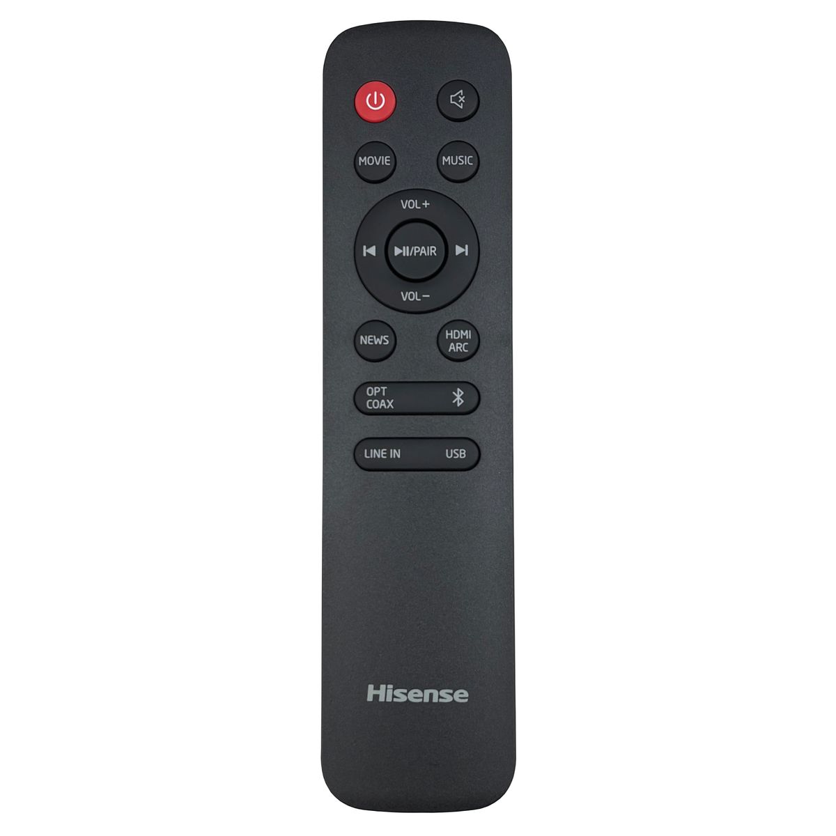 HISENSE EN205A7H - eredeti gyári távirányító