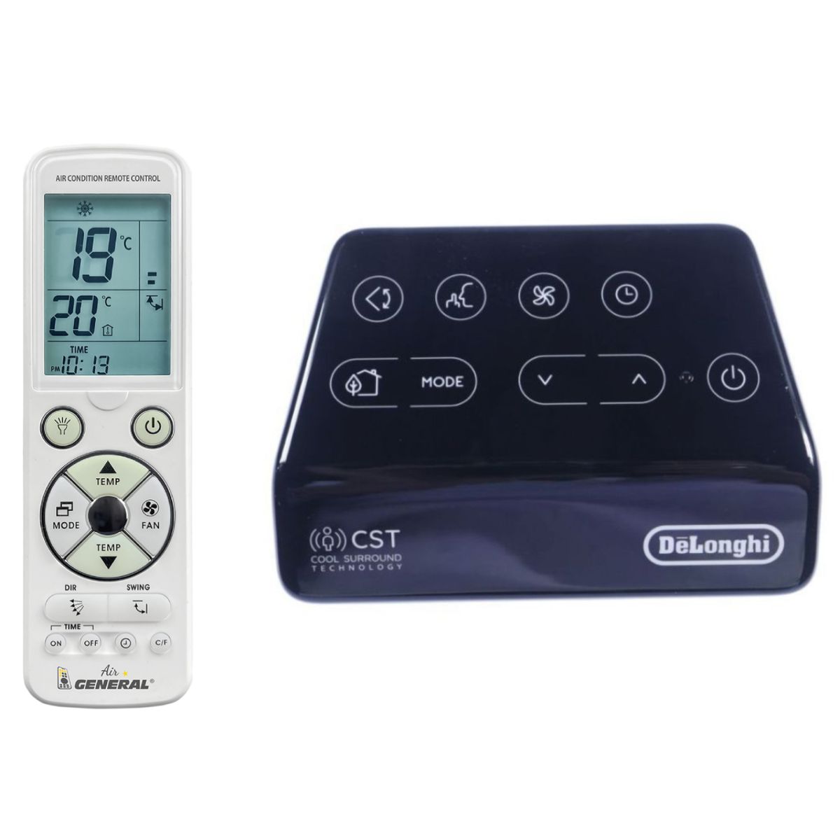 DELONGHI AS00005632, PAC EL112 CST DG , CST WIFI , PAC EL296LWY-3AL , PAC EX130 CST WIFI -   

luxus háttérvilágítású 
távirányító