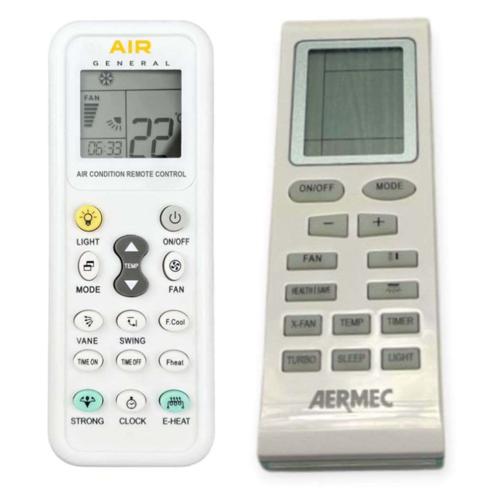 AERMEC 9118521, SI090E, SI120E -   


kompatibilis General márkájú távirányító