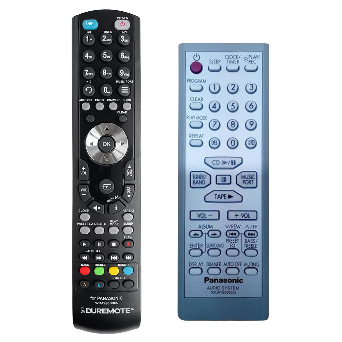 PANASONIC N2QAYB000005 - távirányító duplikátum