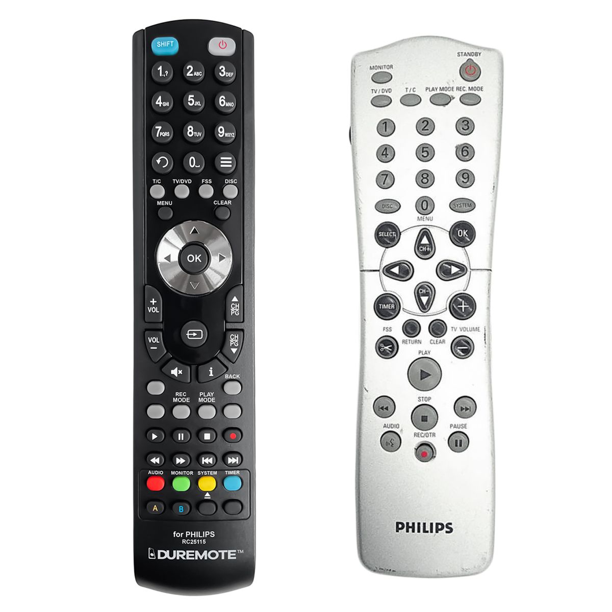 PHILIPS 312814714552, RC25115/01 - távirányító duplikátum