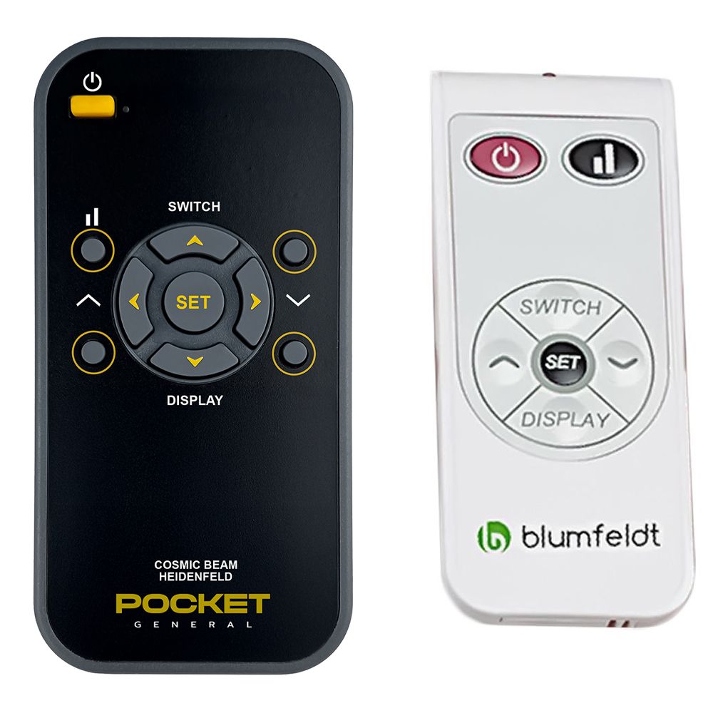 BLUMFELDT Cosmic Beam Smart 23, Smart 30, PLUS XXL -   


távirányító
 duplikátum