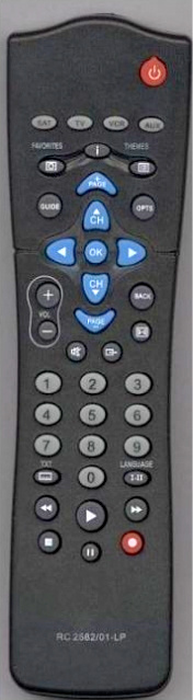 UPC PHILIPS RC2582 - helyettesítő távirányító
