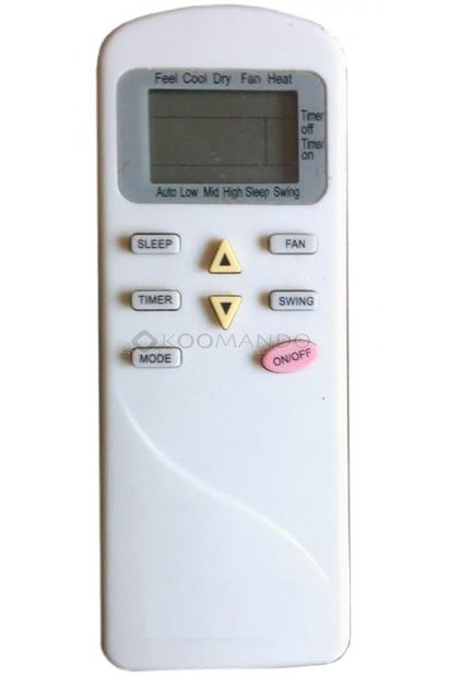 DELONGHI KTTCL001, CKP 30E - helyettesítő távirányító