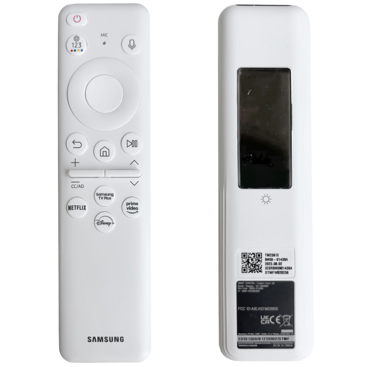 SAMSUNG BN59-01439A - eredeti gyári távirányító hangvezérléssel, NAPELEMES