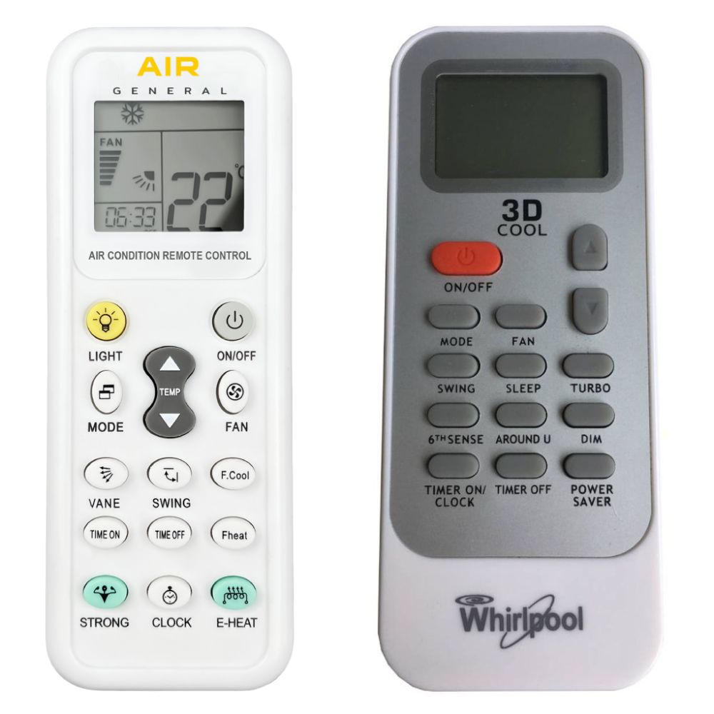 WHIRLPOOL Fantasia, 6th sense DG11J1-34, AMD018, AMD019, AMD021, AMD024, AMD027, AMD314, AMD386, FM09IDUWA2, FM18IDUWA2 -   


kompatibilis General márkájú távirányító